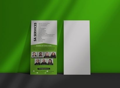 Single Sided Rack Cards - 4